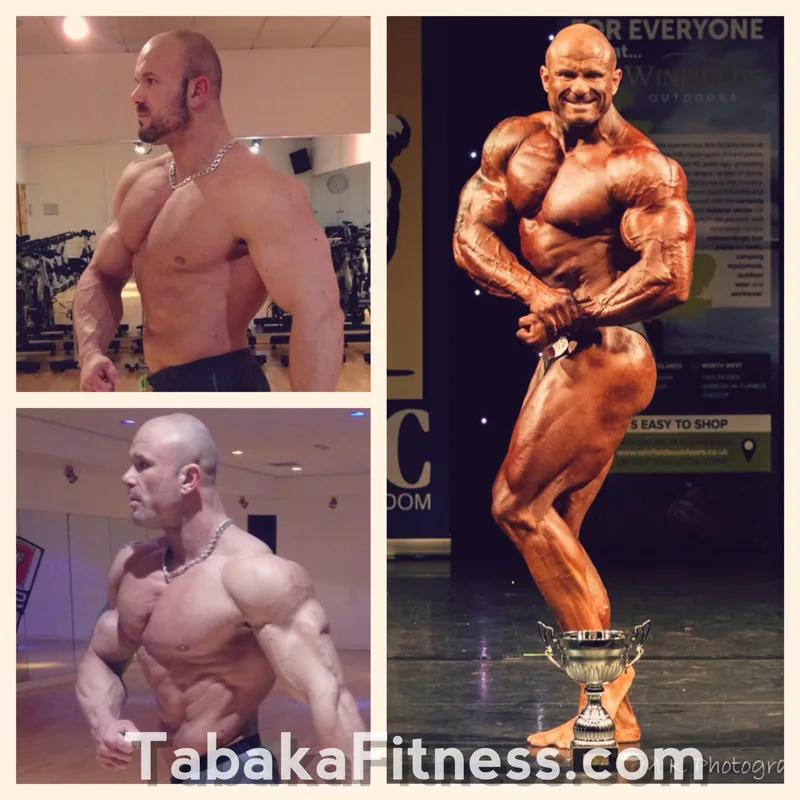 Grzegorz, winner of the NAC Bodybuilding Championships in Manchester in 2015