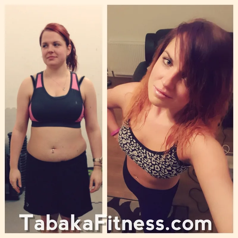 Progress photo of Laura after training and nutrition coaching